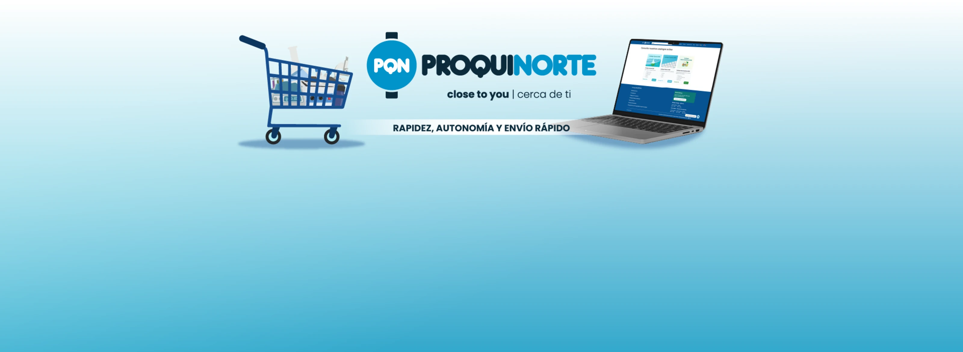 Rapidez, autonomía y envío rápido