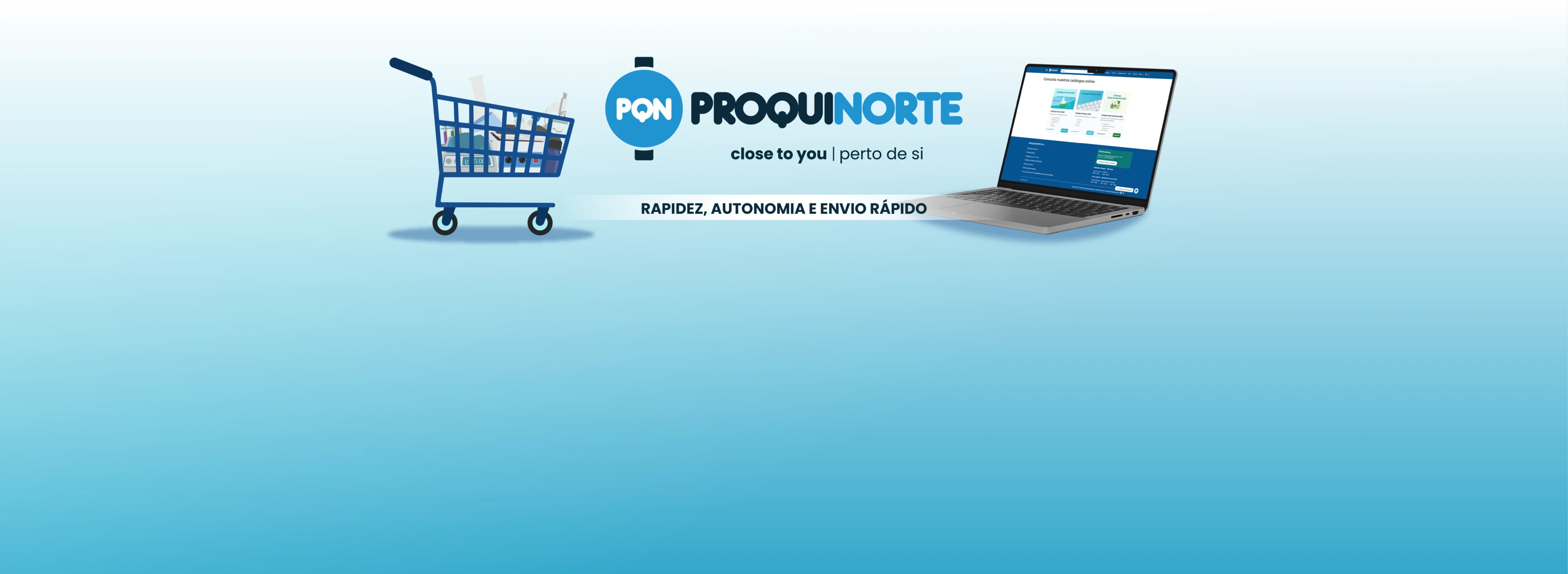 Rapidez, autonomía y envío rápido