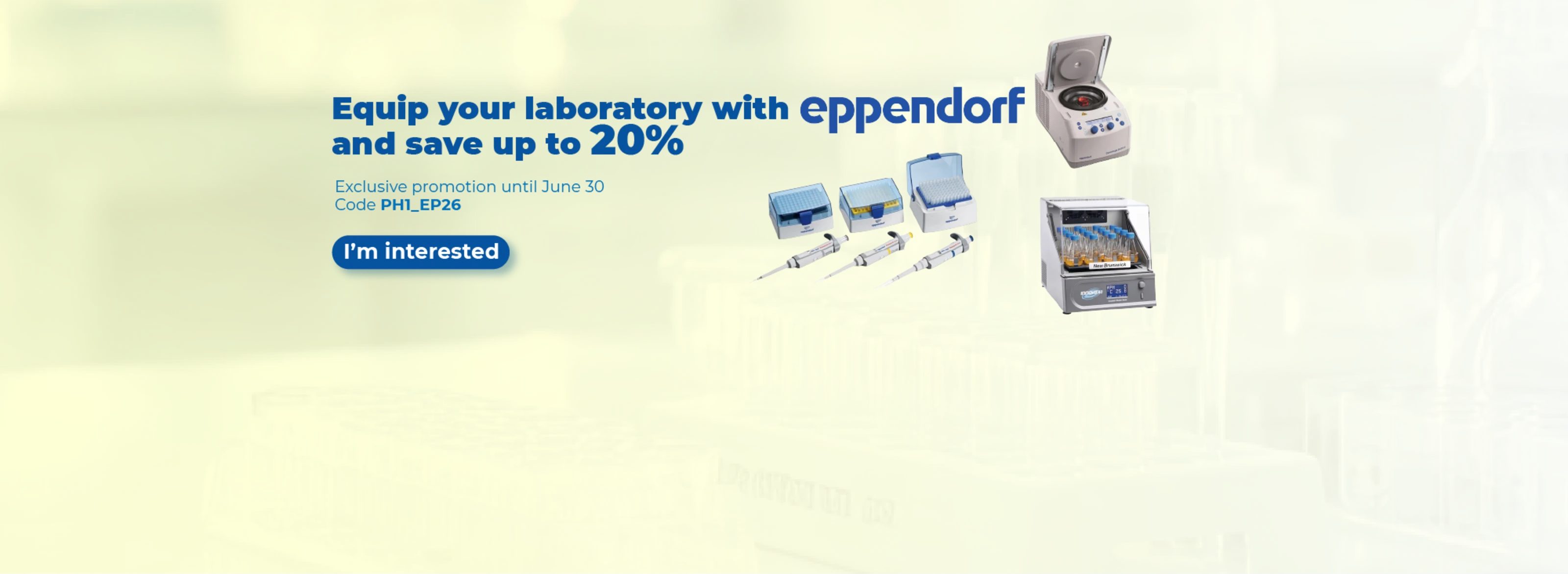 Promo Eppendorf 20% Discount