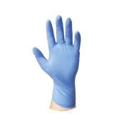 Guantes de nitrilo o látex