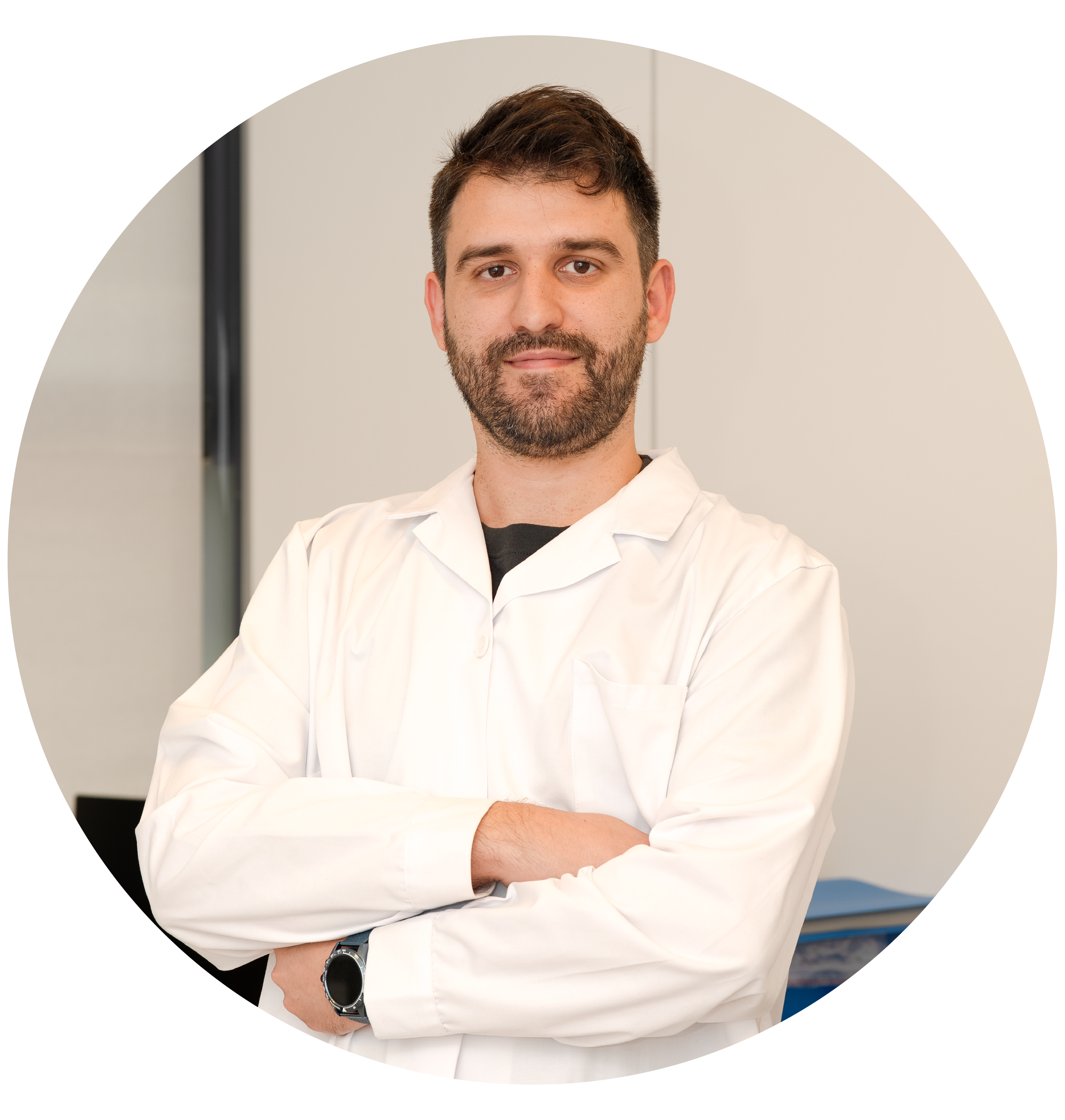 Federico González laboratorio